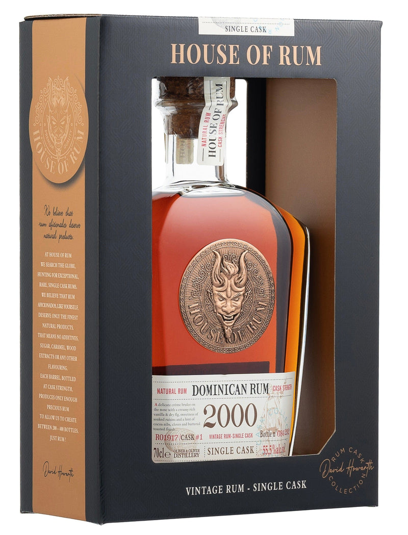 House of Rum Dominican 2000 Rum 70cl