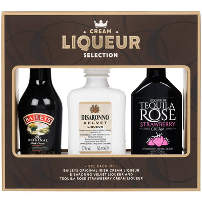 Cream Liqueur Trio Gift Set 3x5cl