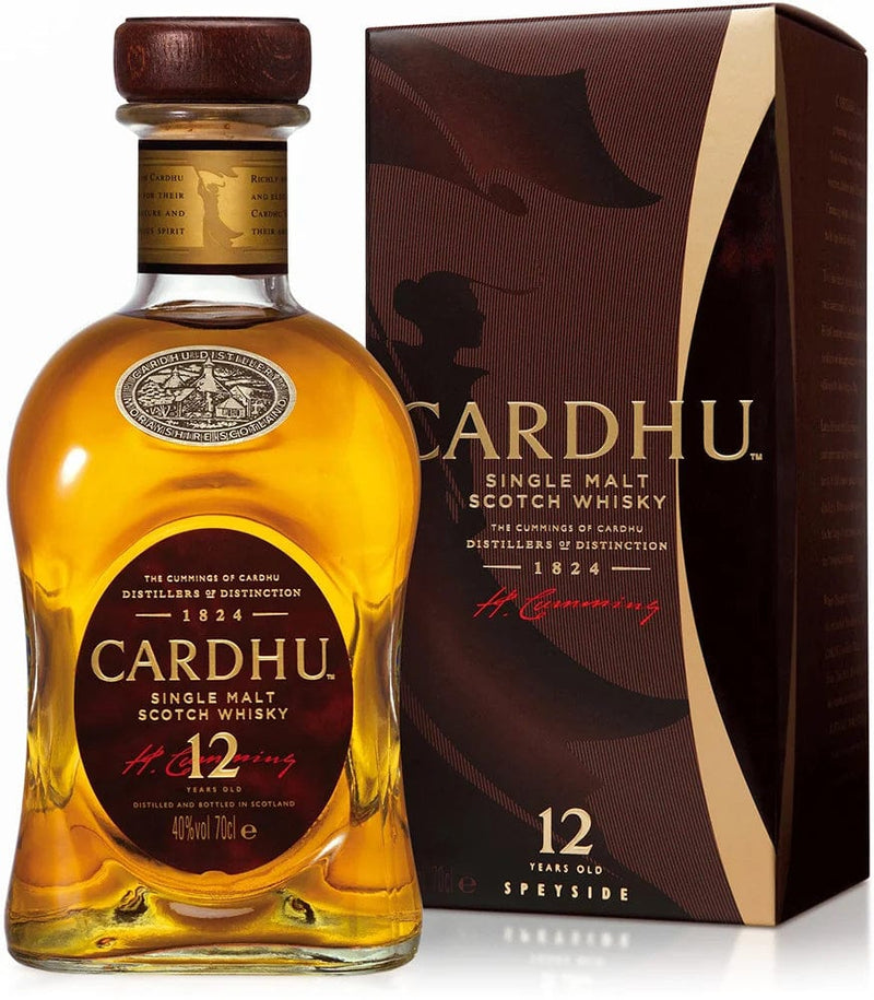 Cardhu 12 Year Old Single Malt Scotch Whisky 70cl