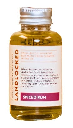 Three Counties Spirits Landlocked English Spiced Rum Miniature 5cl