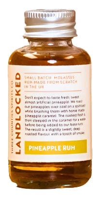 Three Counties Spirits Landlocked English Pineapple Rum Miniature 5cl