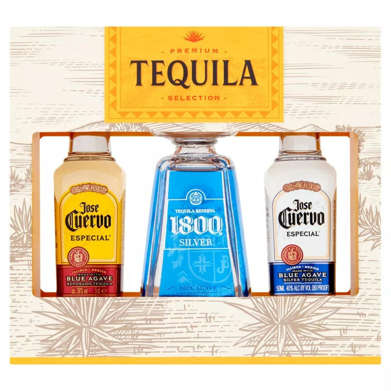 Premium Tequila Selection Gift Set 3x5cl