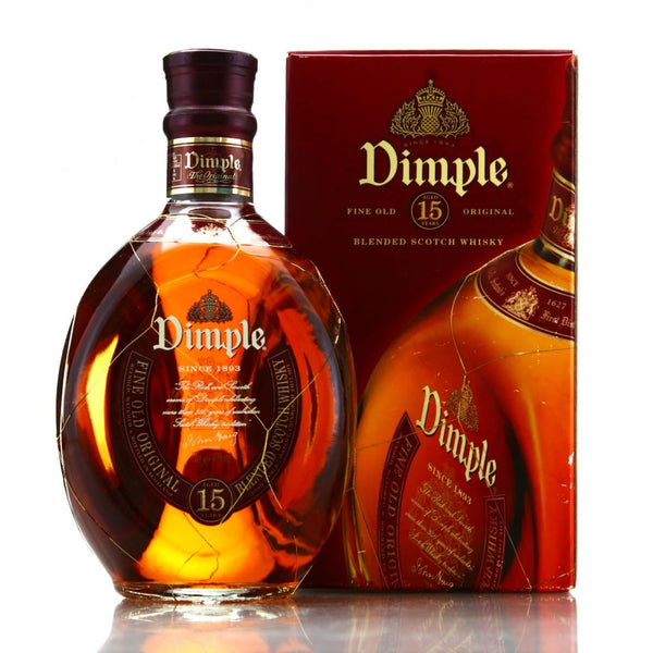Dimple Old Blended Scotch Whisky パブミラー Dimple 15 Year Old Blended Scotch Whisky 70cl, Threshers, United