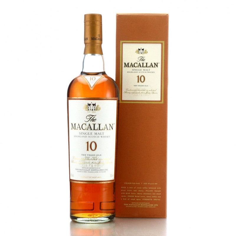 Macallan 10 Year Old Sherry Oak Mid-2000s 70cl