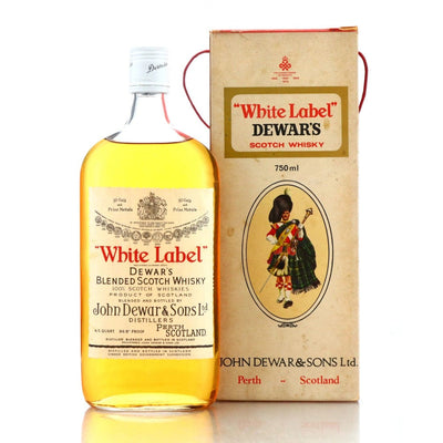 Dewar's White Label Blended Scotch Whisky 1960s 75cl