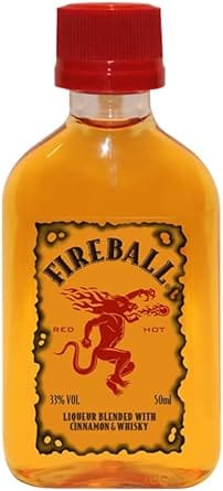 Fireball Cinnamon Whisky Liqueur Advent Calendar 20x5cl Plus 4 Gifts