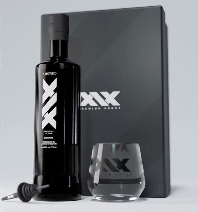 XIX Original Vodka Gift Set by The Sidemen 70cl