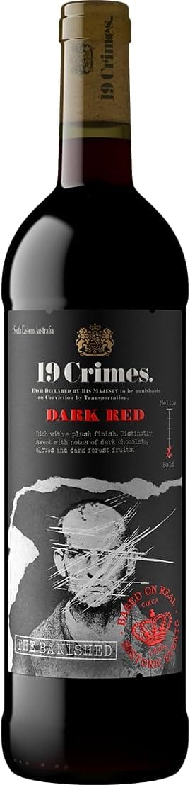 19 Crimes The Banished Dark Red Wine 75cl