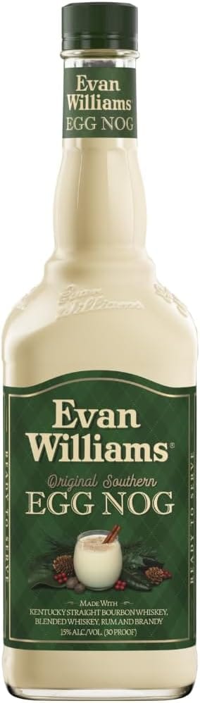 Evan Williams Eggnog Made With Kentucky Straight Bourbon Whiskey 70cl