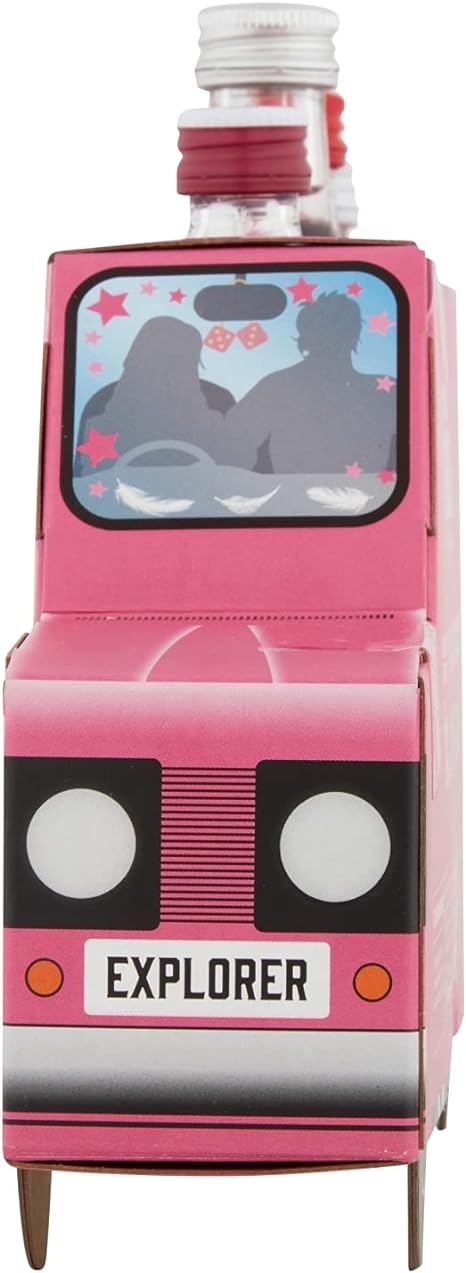 The Pink Gin Explorer Jeep Gift Box 4x5cl, Threshers | Pink Gin