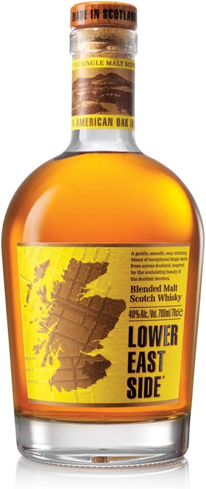 The Borders Distillery Lower East Side Blended Malt Scotch Whisky 70cl