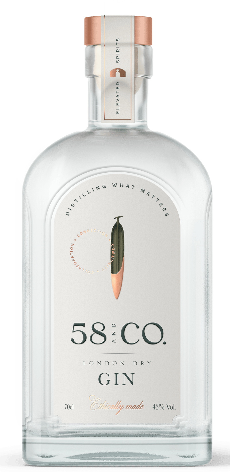58 And Co London Dry Gin 70cl