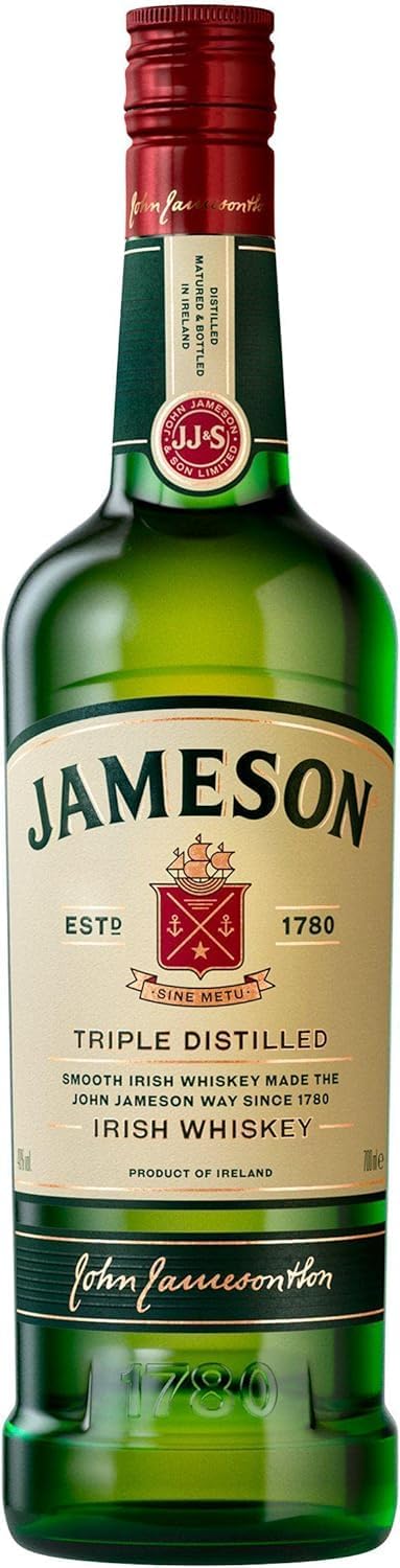 Jameson Original Blended Triple Distilled Irish Whiskey 70cl