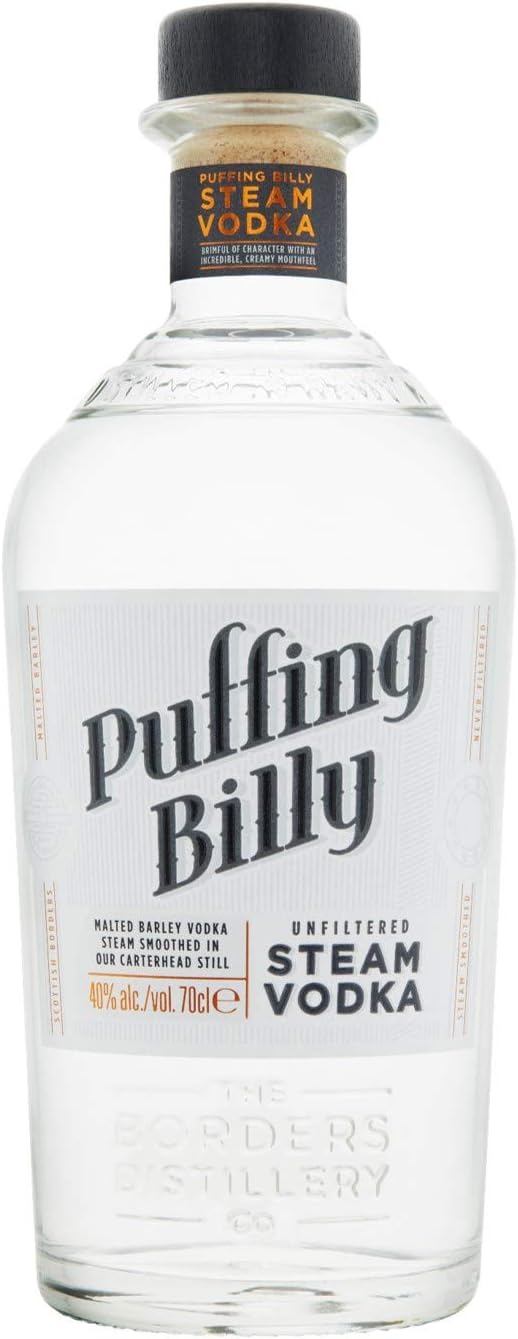 The Borders Distillery Puffing Billy Steam Vodka 70cl