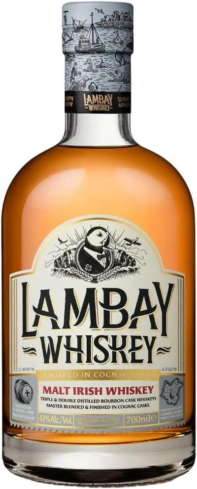 Lambay Malt Irish Whiskey Gift Box 70cl