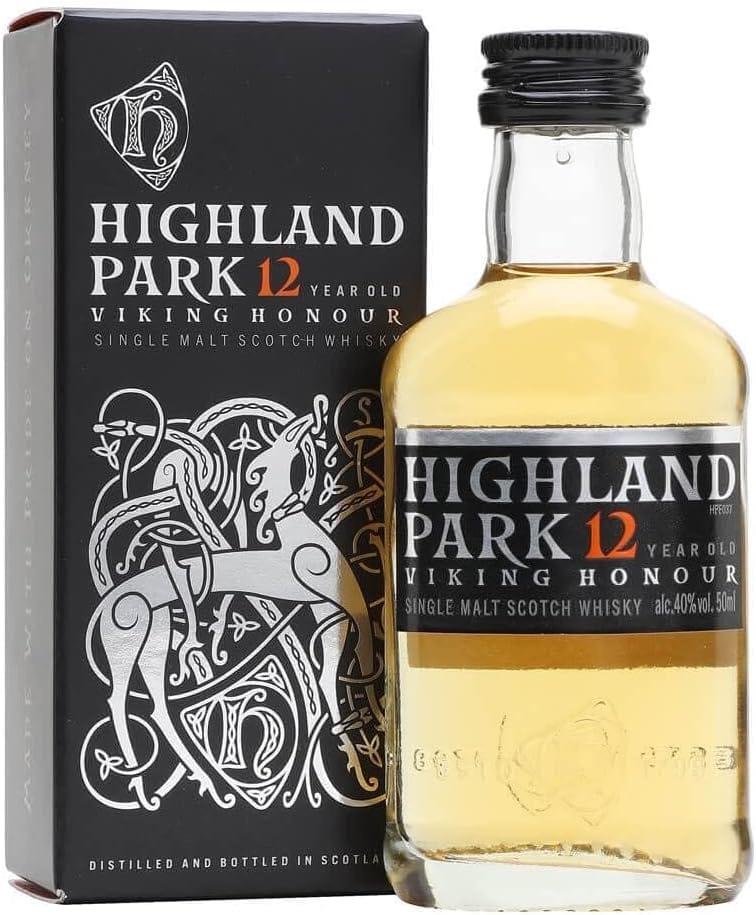 Highland Park 12 Year Old Single Malt Whisky Miniature 5cl