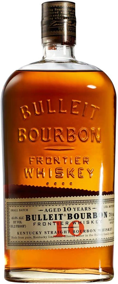 Bulleit Bourbon 10 Year Old Frontier Whiskey 70cl