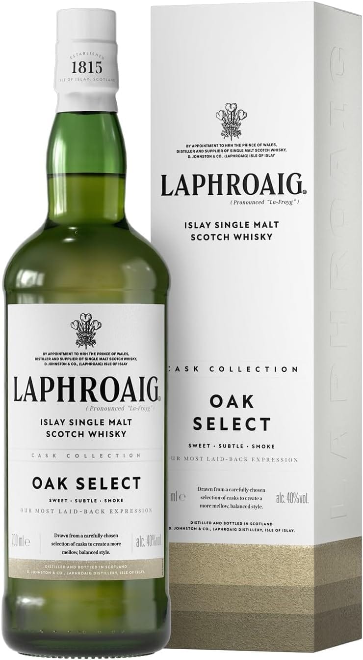 Laphroaig Oak Select Islay Single Malt Scotch Whisky 70cl