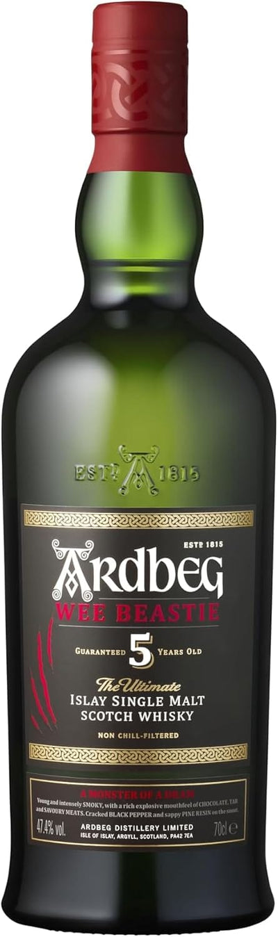 Ardbeg Wee Beastie 5 Year Old Single Malt Scotch Whisky 70cl