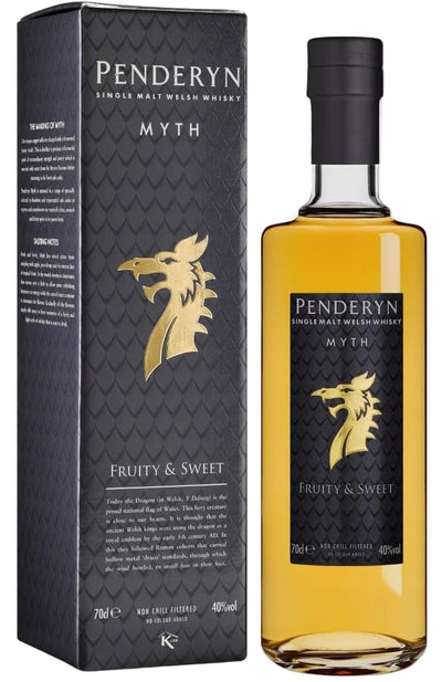 Penderyn Myth Single Malt Welsh Whisky 70cl