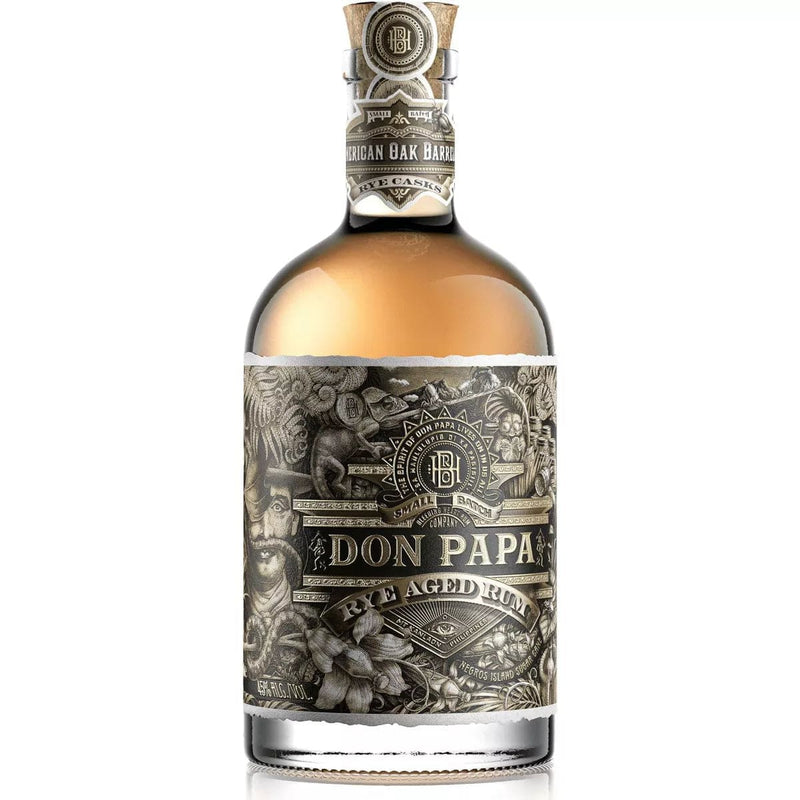 Don Papa Rye Cask Aged Rum Bottle 70cl