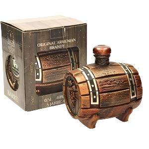 Brandy Filled Barrel Decanter 50cl