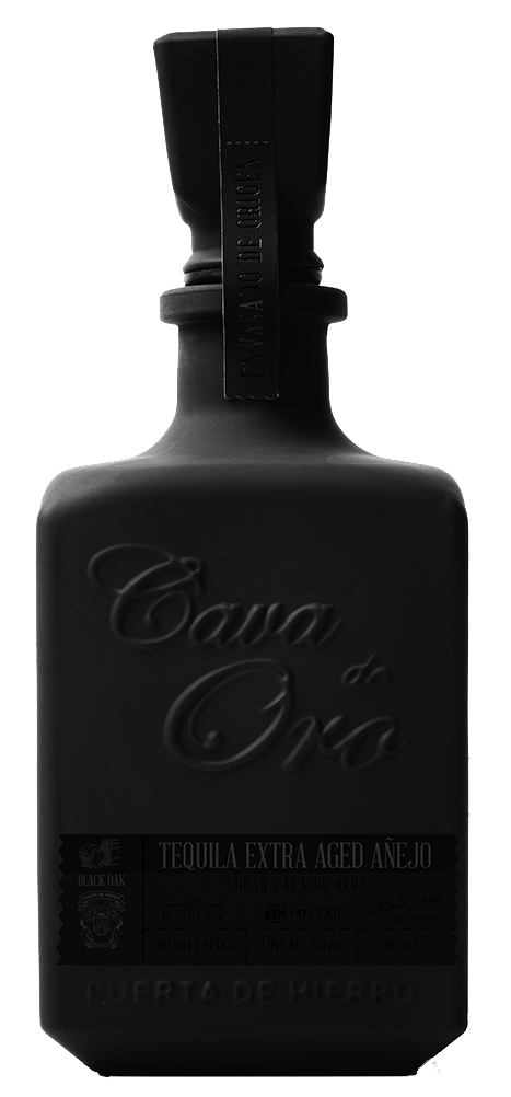 Cava De Oro Tequila Extra Aged Añejo Black 70cl