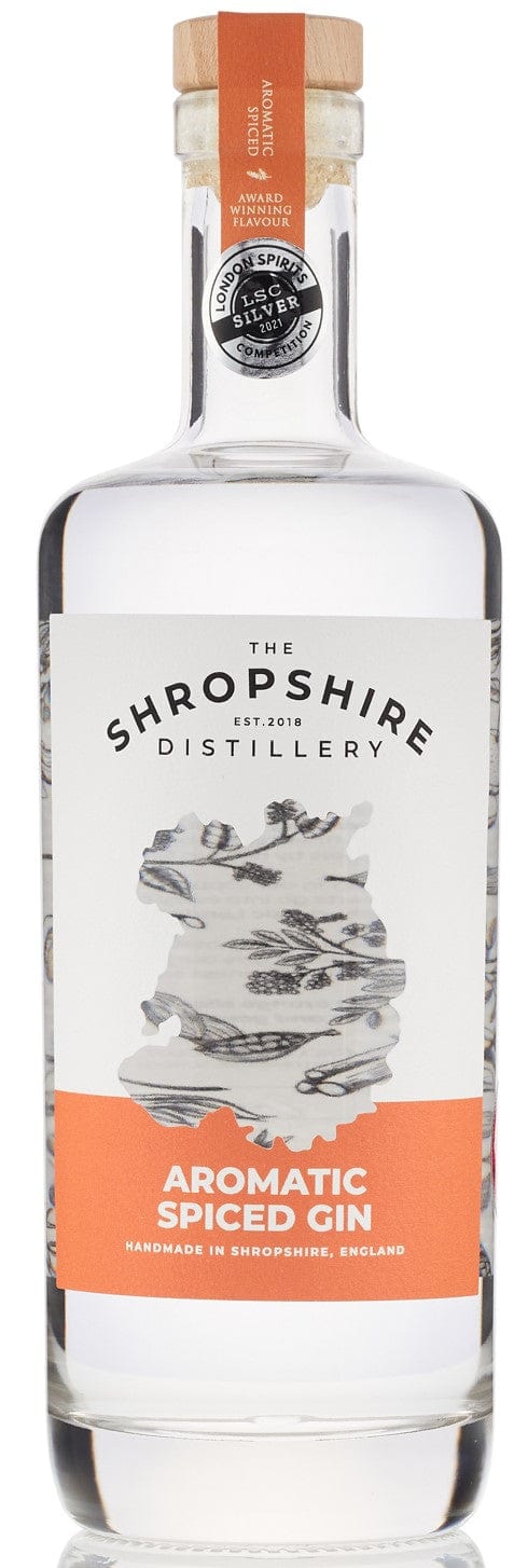 The Shropshire Distillery Aromatic Spiced Gin 70cl