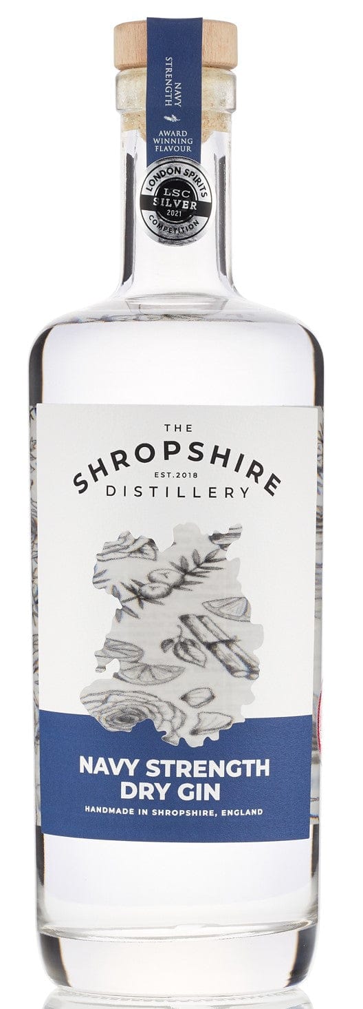 The Shropshire Distillery Navy Strength Gin 70cl
