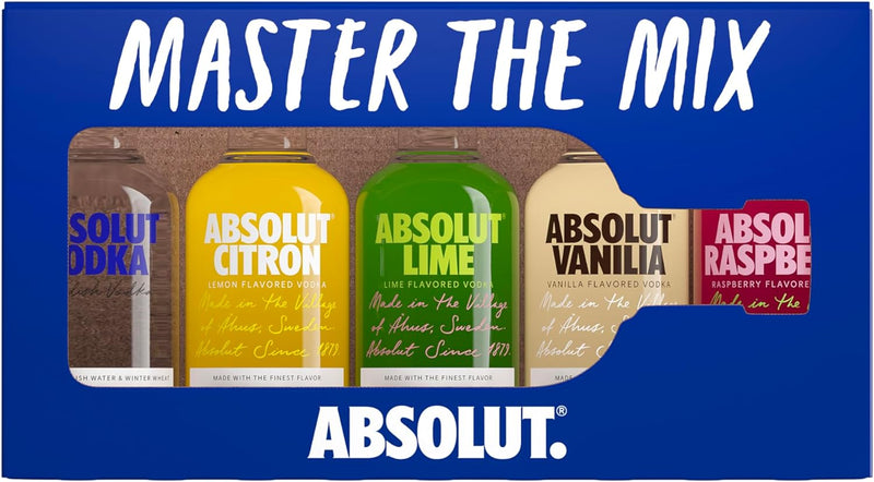 Absolut Vodka Miniature Gift Pack 5x5cl