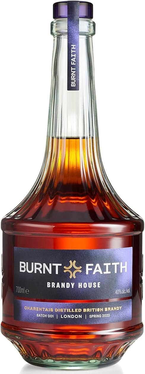 Burnt Faith Charentais Distilled British Brandy 70cl