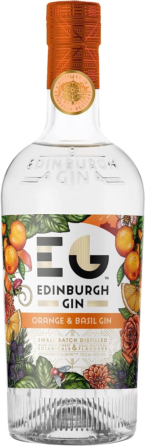 Edinburgh Gin Orange & Basil Gin 70cl