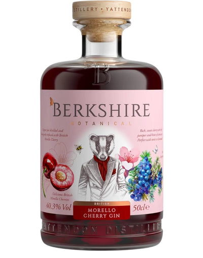 Berkshire British Morello Cherry Gin 50cl