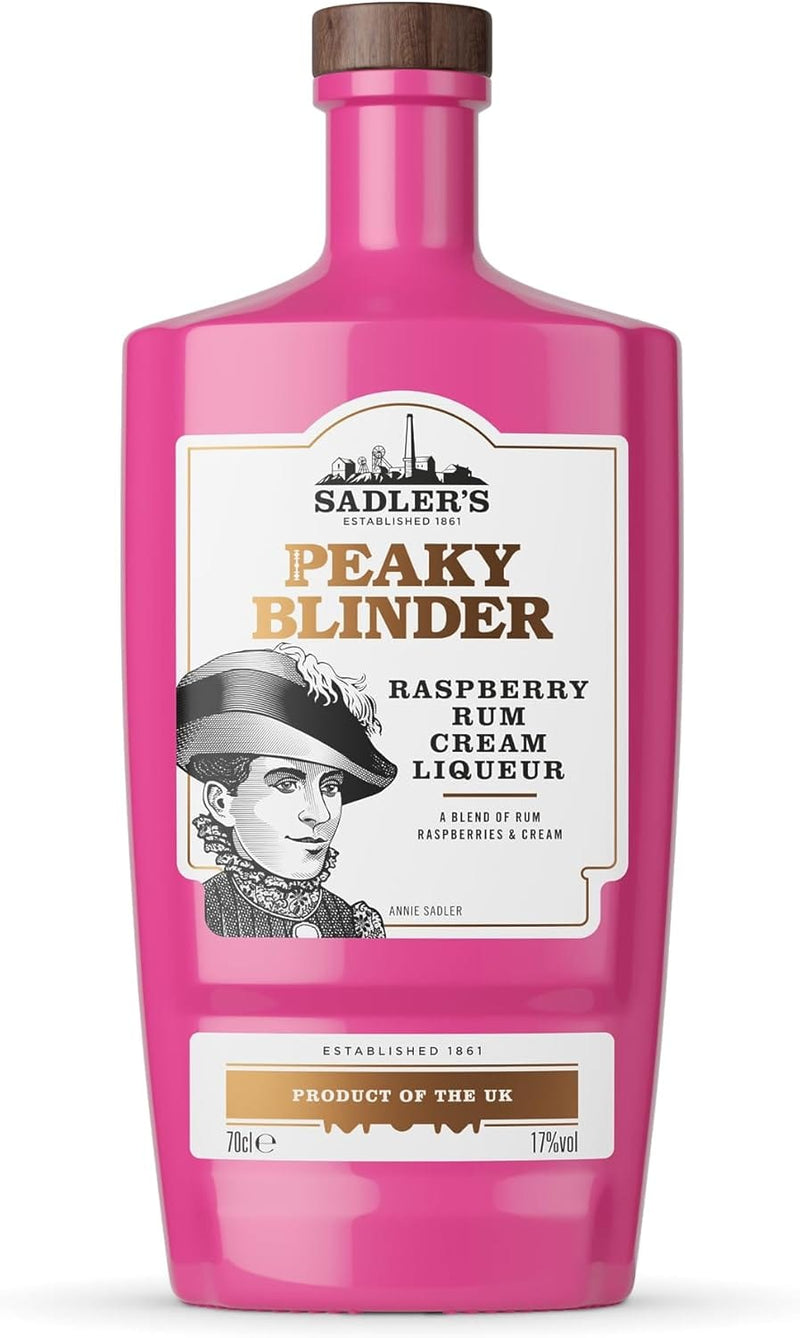 Peaky Blinder Raspberry Rum Cream Liqueur 70cl