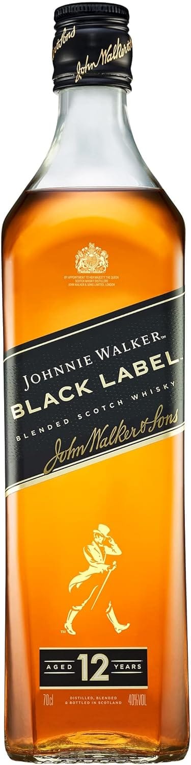Johnnie Walker Blended Scotch Black Label Whisky 70cl