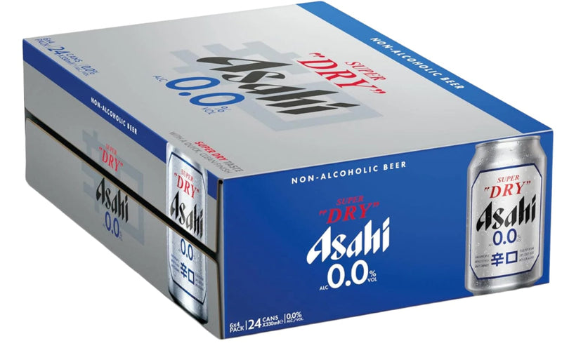 Asahi Super Dry Alcohol Free Beer 24x330ml