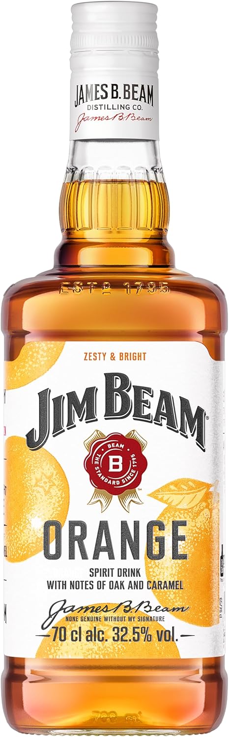 Jim Beam Orange Kentucky Straight Bourbon Whiskey 70cl