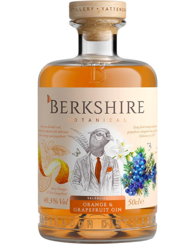 Berkshire Botanical Valencian Orange and Grapefruit Gin 50cl