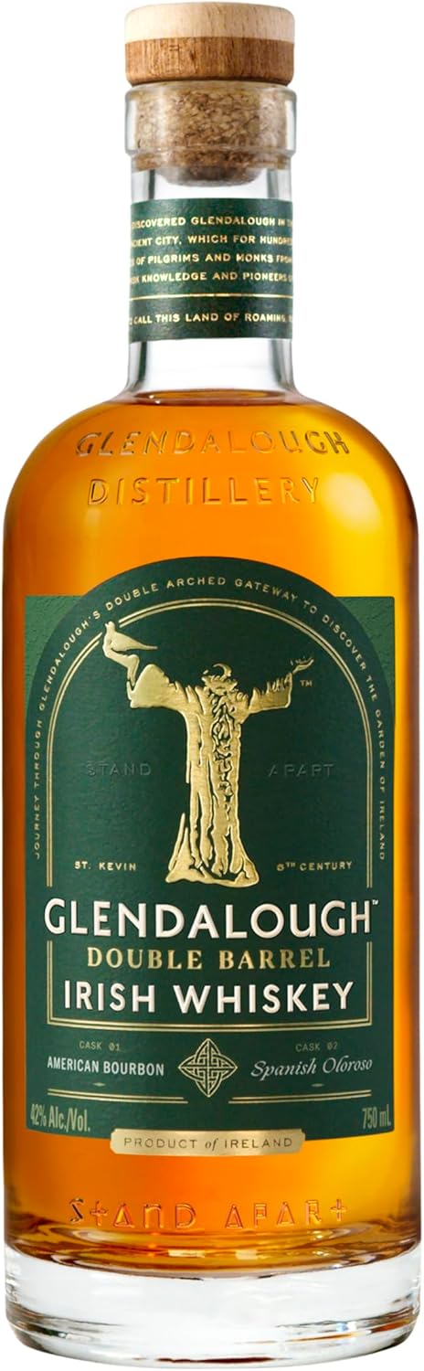 Glendalough Double Barrel Single Grain Whiskey 70cl