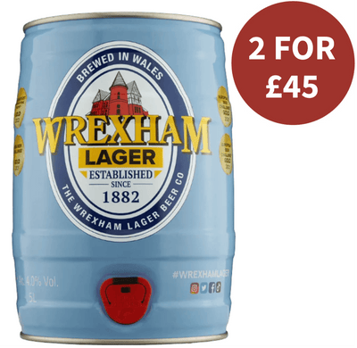 Wrexham Lager Mini Keg 5L