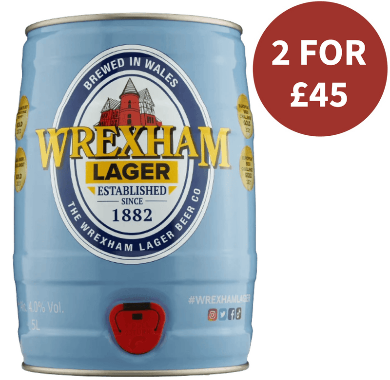 Wrexham Lager Mini Keg 5L