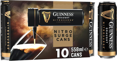 Guinness Draught Nitrosurge Cans 10x558ml