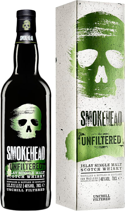 Smokehead Unfiltered Islay Single Malt Scotch Whisky 70cl