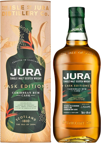 Jura Caribbean Rum Cask Edition Single Malt Scotch Whisky 70cl