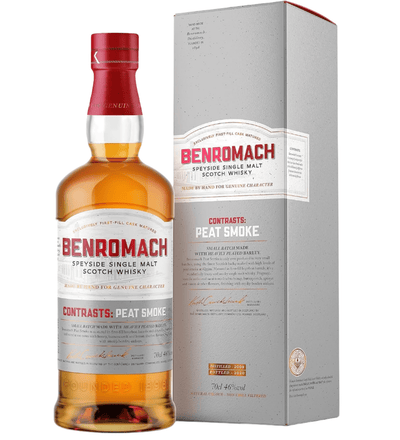 Benromach Contrasts Peat Smoke Speyside Single Malt Scotch Whisky 70cl