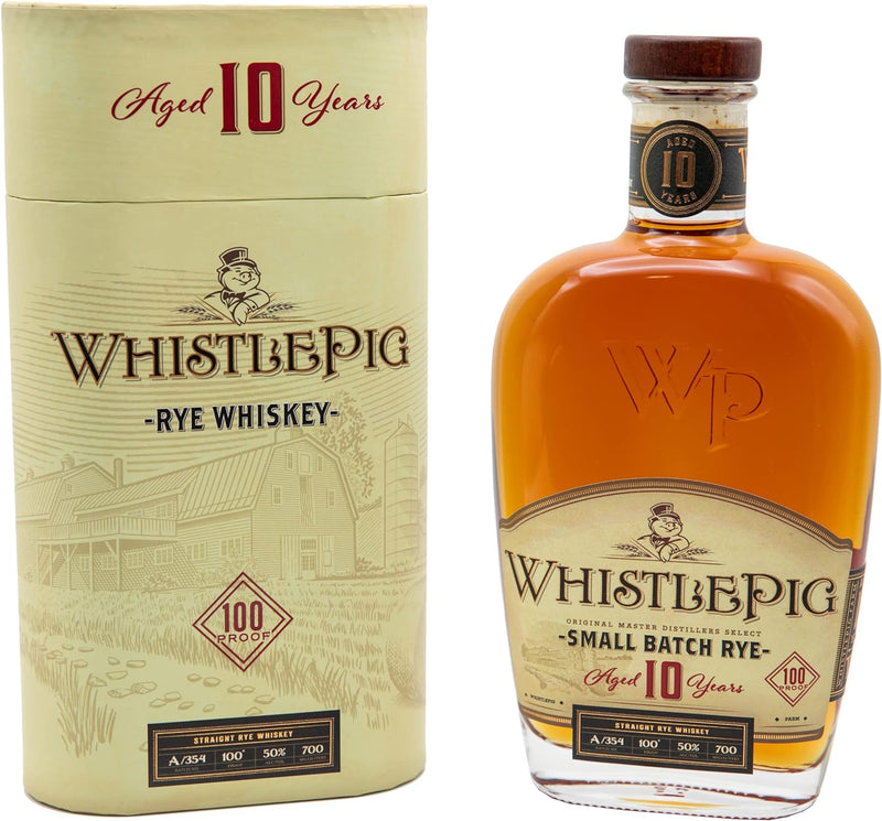 WhistlePig 10 Year Old Rye Whiskey Gift Box 70cl
