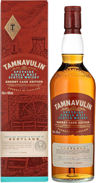Tamnavulin Single Malt Scotch Whisky Sherry Cask 70cl