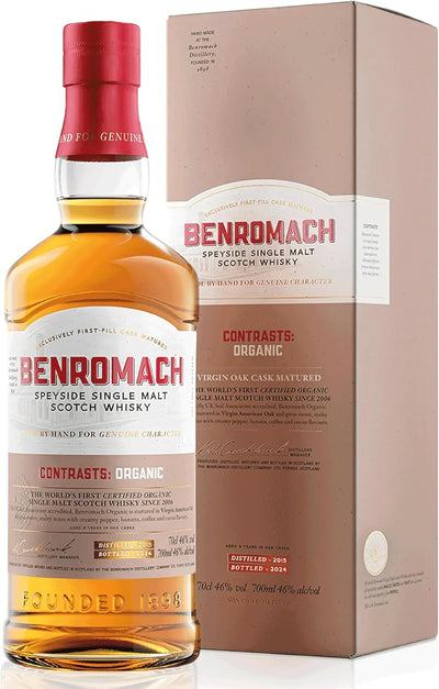 Benromach Contrasts Organic Single Malt Whisky 70cl