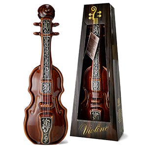 Brandy Filled Violin Decanter 50cl