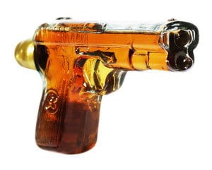 Brandy Filled Pistol Decanter 20cl